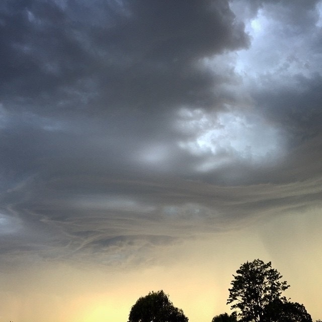 stormy clouds