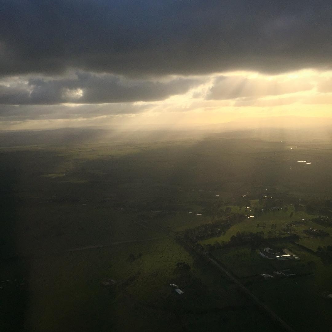 Landing in Melbourne onboard Jetstar JQ477.