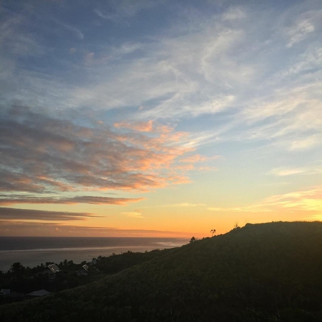 Fiji sunset