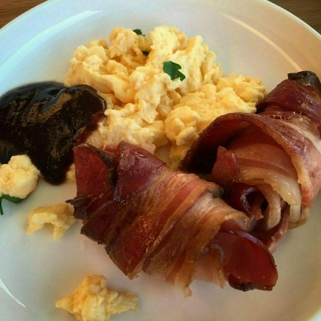 bacon and eggs