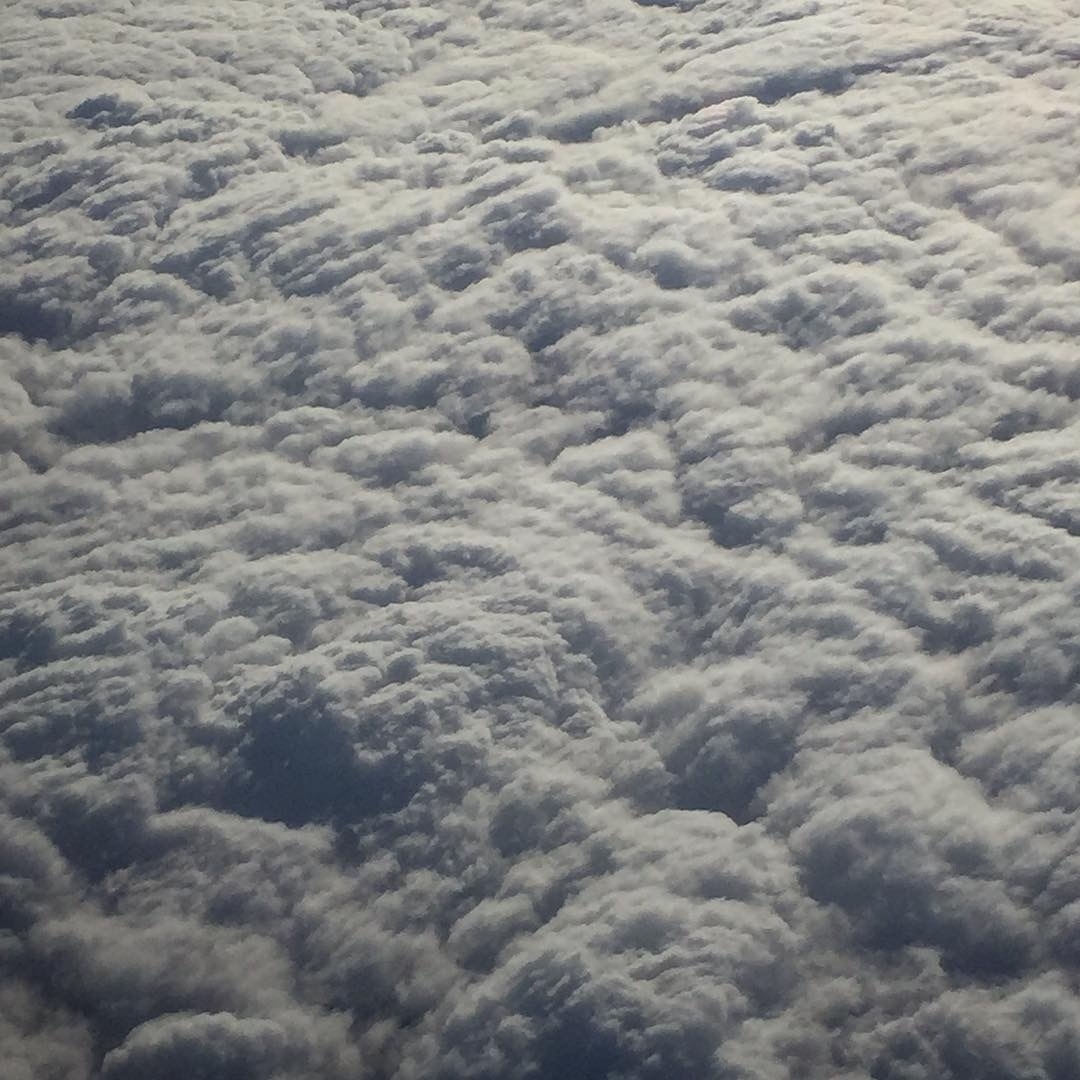 fluffy clouds