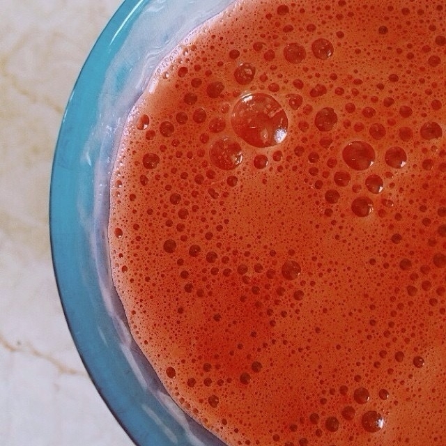 Beetroot, Orange, Carrot, & Celery juice