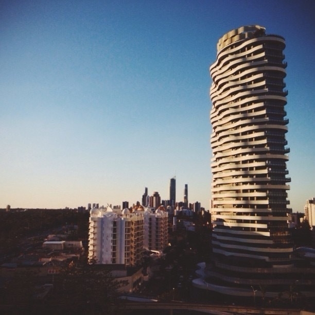 Sunset at Broadbeach, QLD