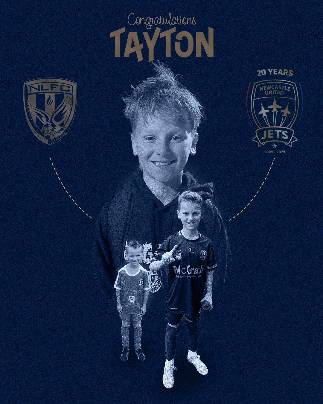 Congratulations Tayton